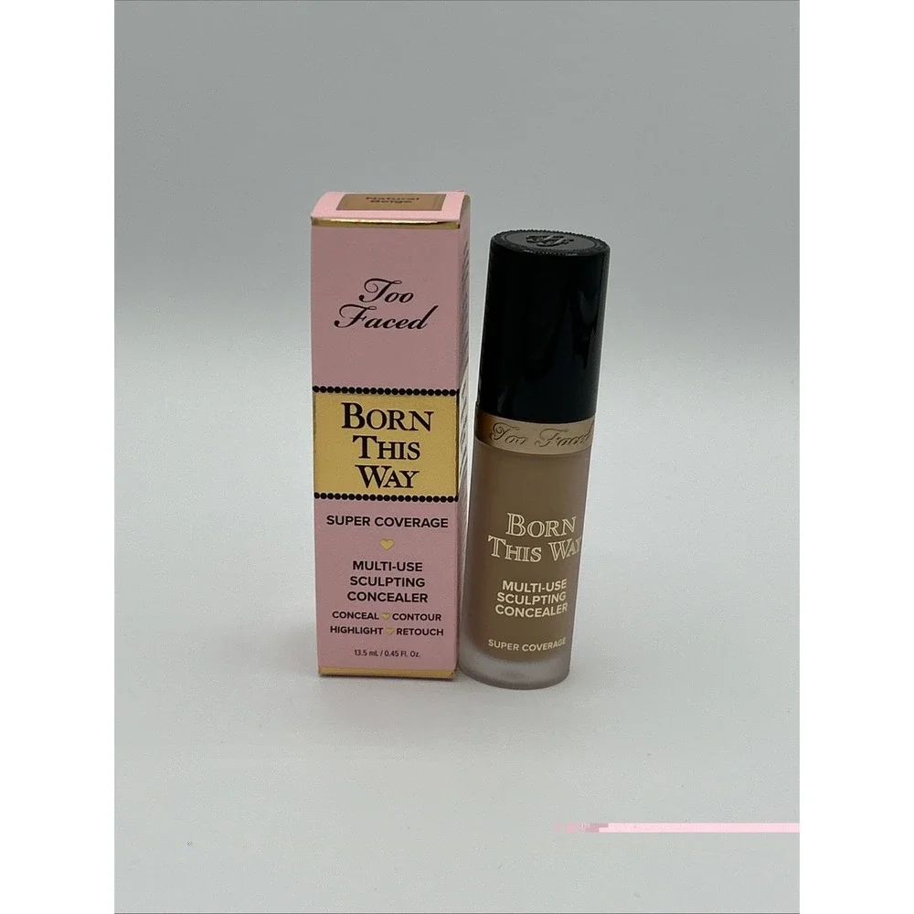 Too Faced Born This Way Super Coverage Sculpting Concealer Natural Beige 0.45oz